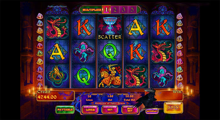 Игровой автомат Mysteries of Notre Dames. 