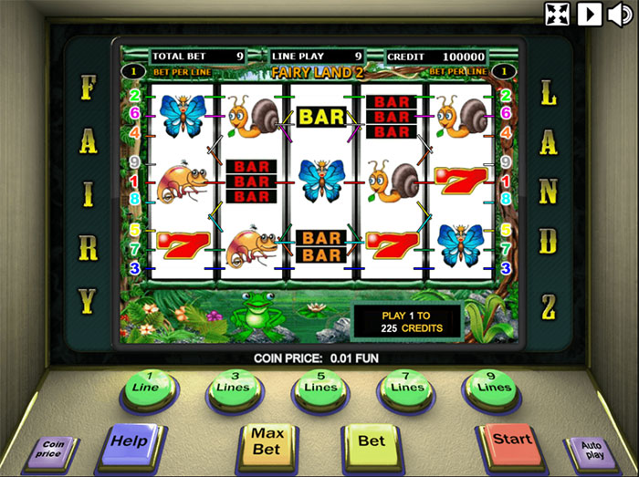 Игровой автомат Fairy Land 2 играть онлайн. 